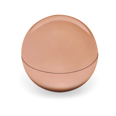 ALBA. Lip balm with ABS round-shaped packaging